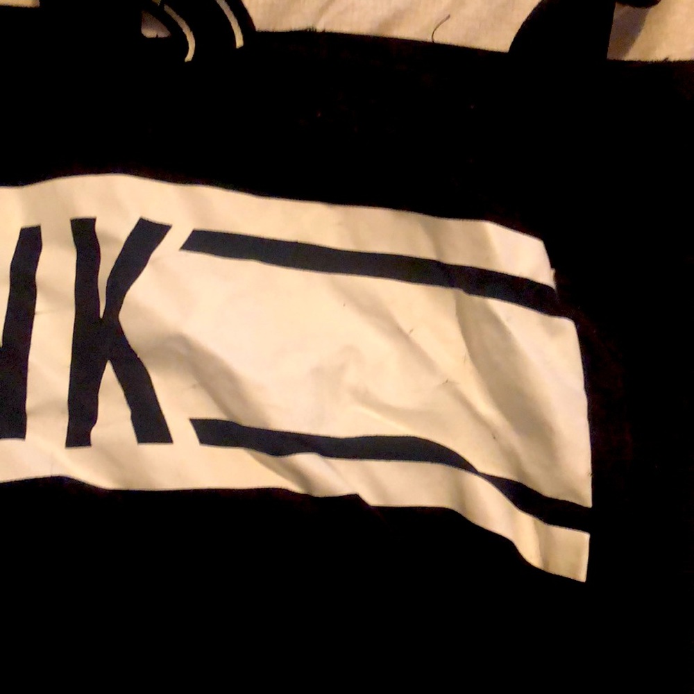 VS Pink Canvas tote